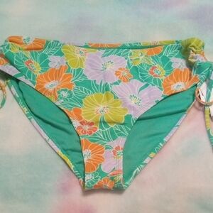Time and Tru Floral Bikini Bottoms